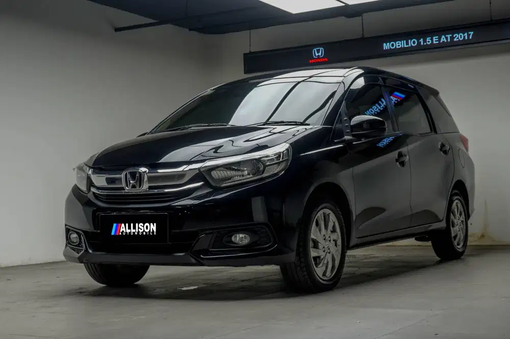 Honda Mobilio 1.5 E AT 2017 warna Hitam NoPol Ganjil