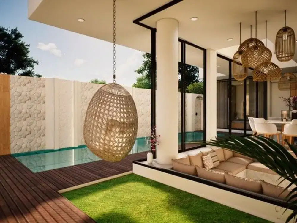 Villa for Sale  Leasehold - 3 bedroom exclusive villa in the center of Berawa,Canggu,Bali