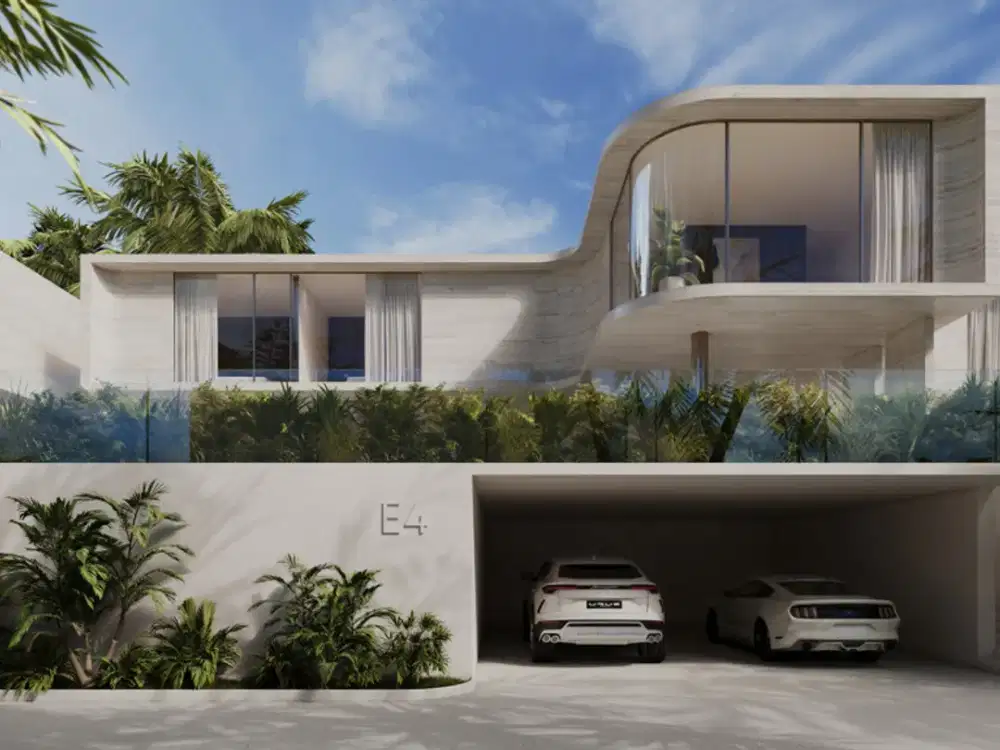 Leasehold - Luxurious 4-Bedroom Ocean View Villa Near Melasti Beach, Uluwatu, Bali