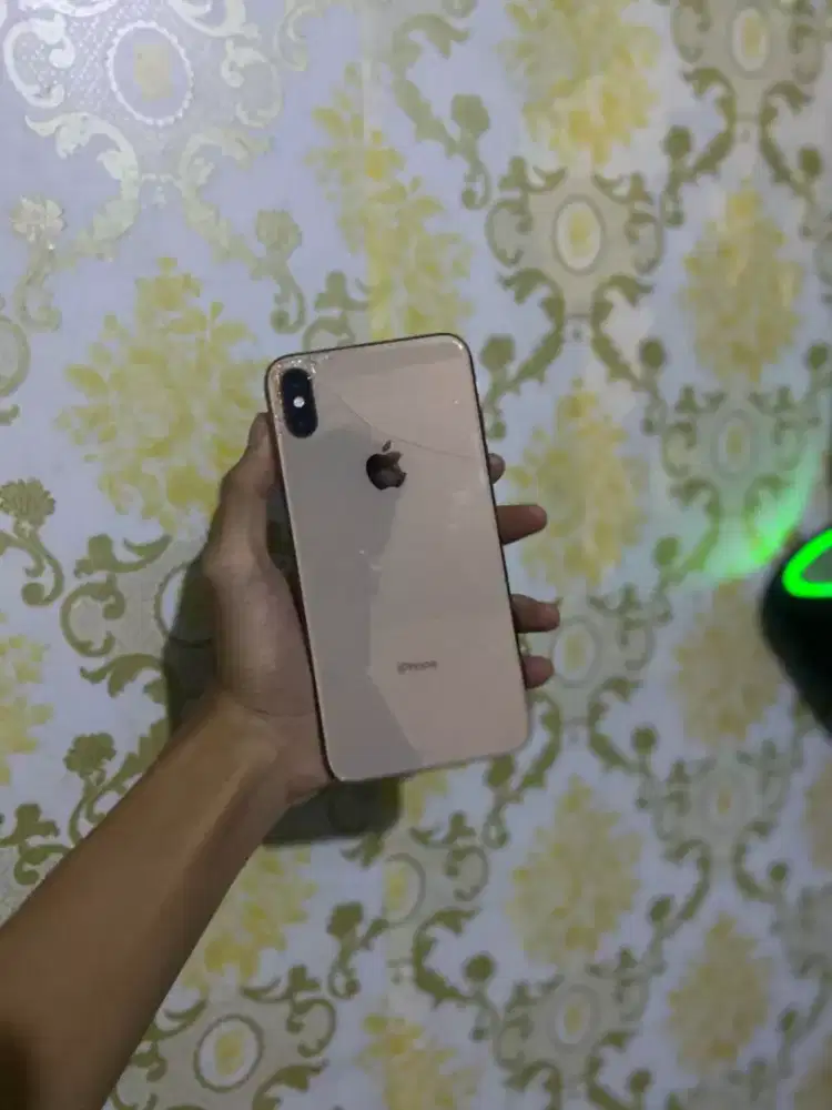 jual iphone xs max 256 gold ex inter ZA/A