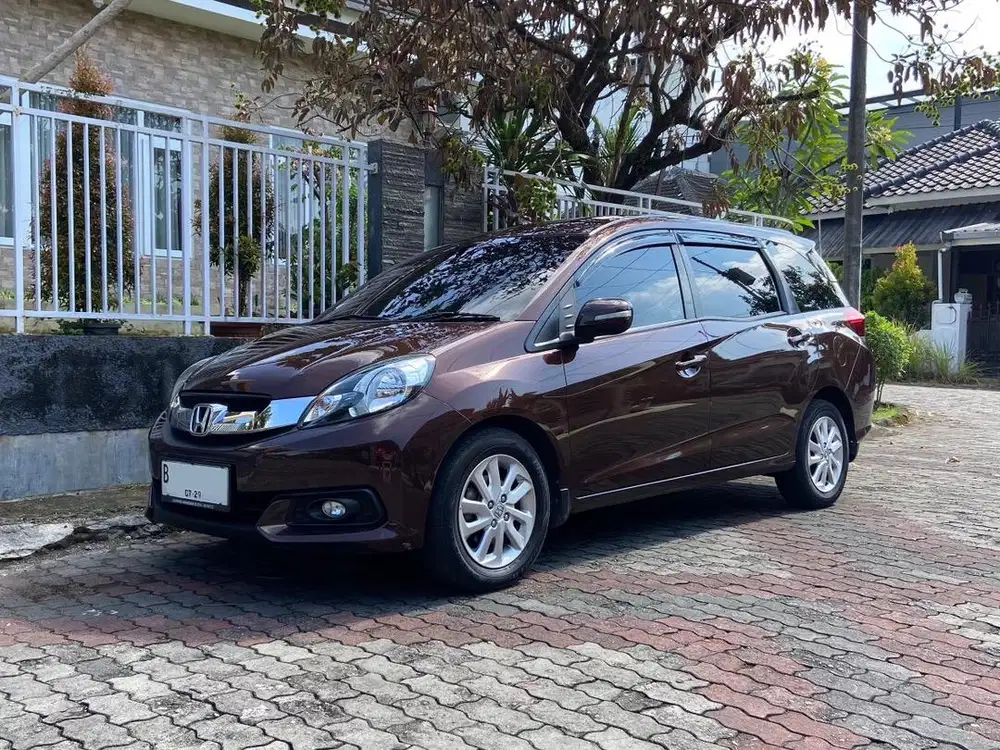 Honda Mobilio E CVT 2014 Tangan Pertama Record Ori Siap Pakai Matic AT