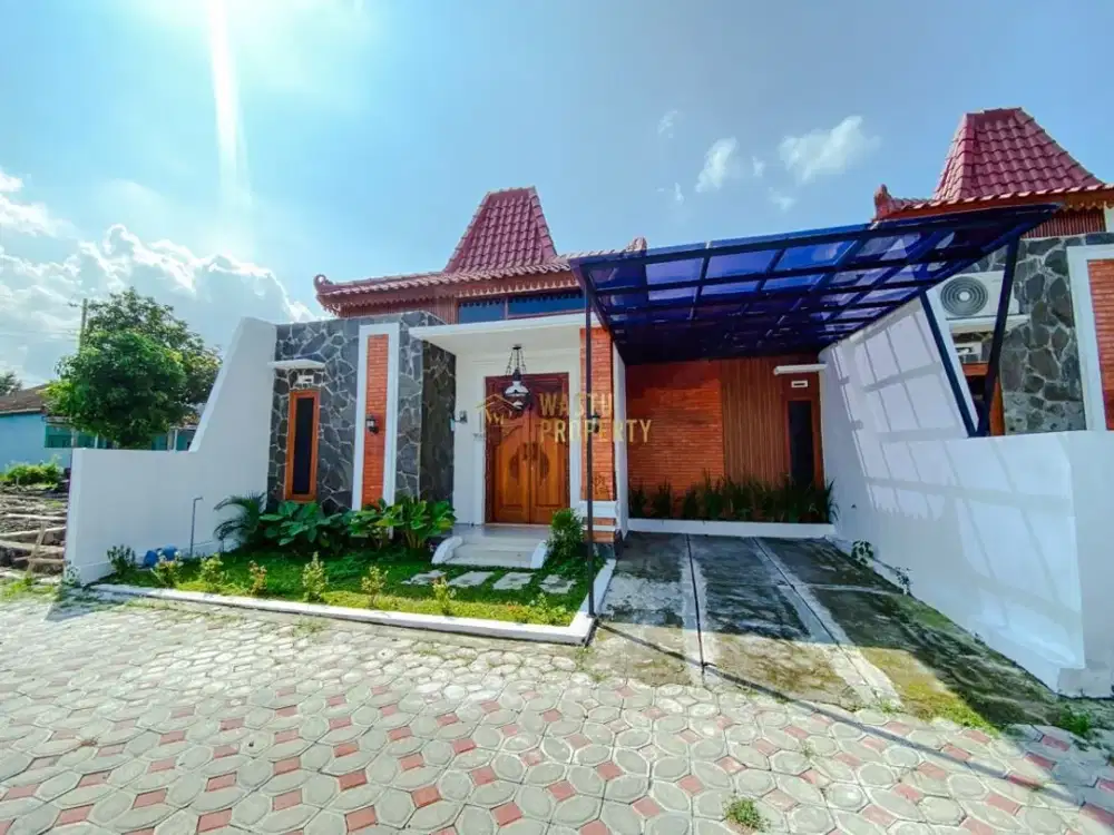 Rumah Siap Huni di Perumahan Etnik Dekat Candi Prambanan