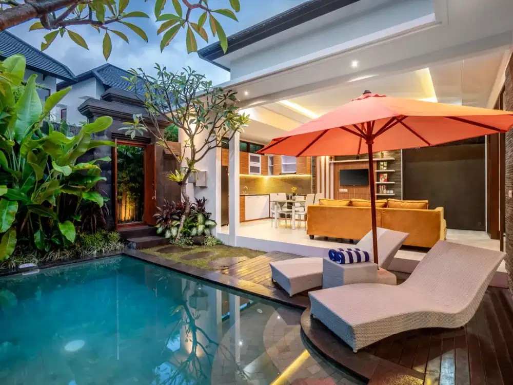 Leasehold Villa 2 Bedrooms In Heart Seminyak