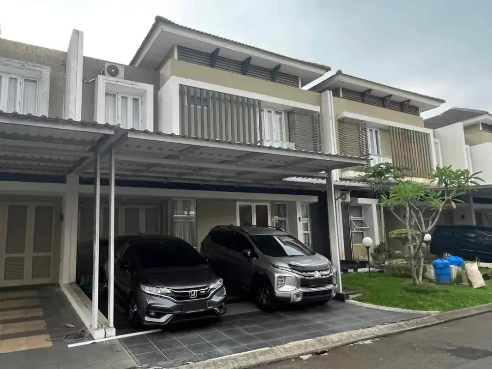 di sewakan rumah 2 lantai di san lorenzo Gading Serpong