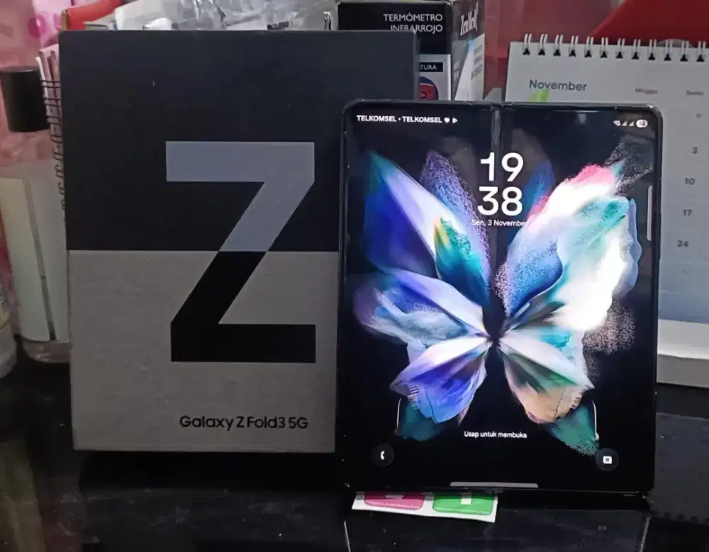 Samsung fold 3 ram 12/256gb lengkap