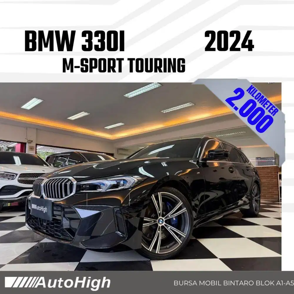DP10% [Km2.000] 330i M-Sport Touring Wagon 2024 Reg 2023 #AUTOHIGH