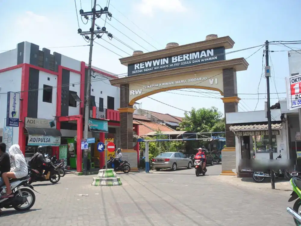 14. DIJUAL RUMAH REWWIN WARU SIDOARJO MURAH BU