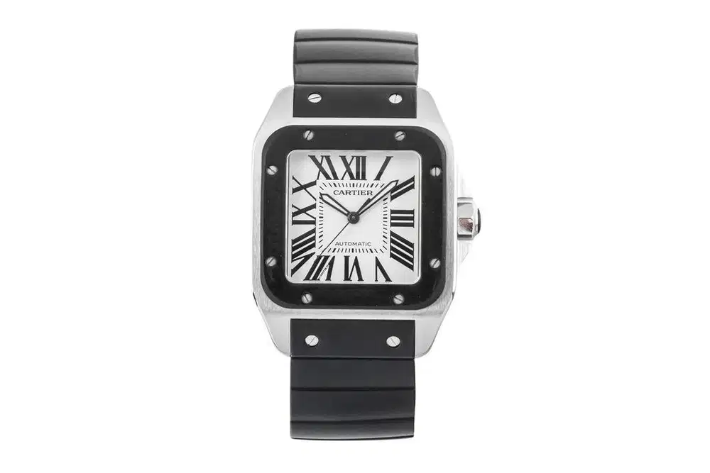 Cartier Santos 100-L Rubber