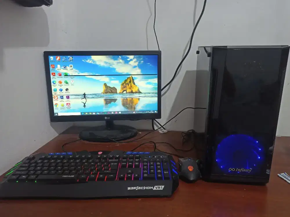 Dijual Komputer/Pc Intel Core I5 2400 Lengkap Fullset