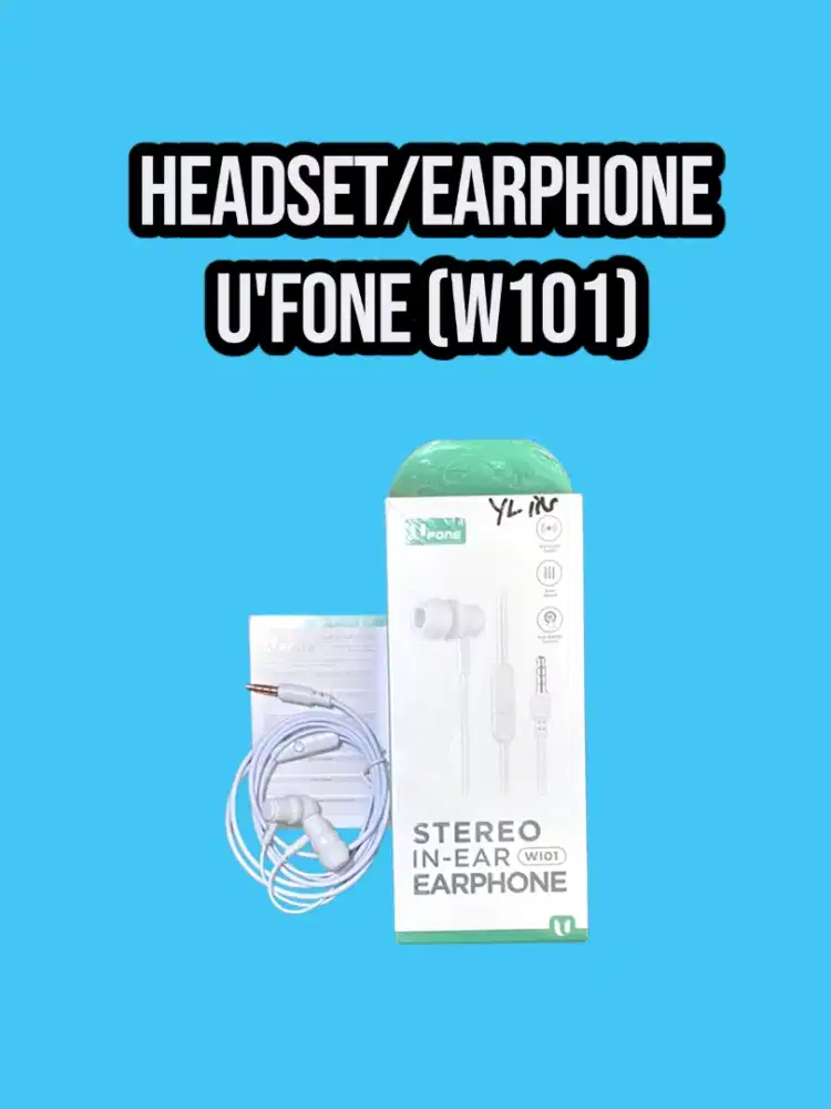 Headset U'FONE W101 SUPER BAS