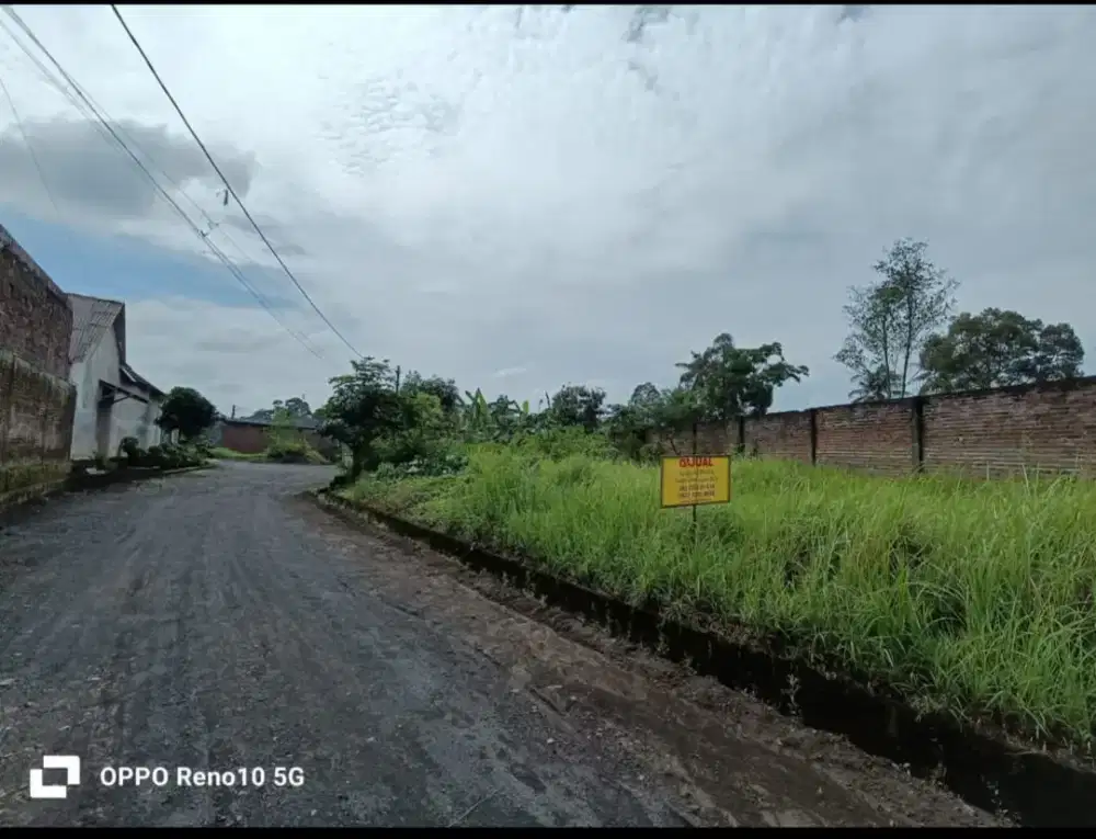 Dijual Tanah Depan Pojok