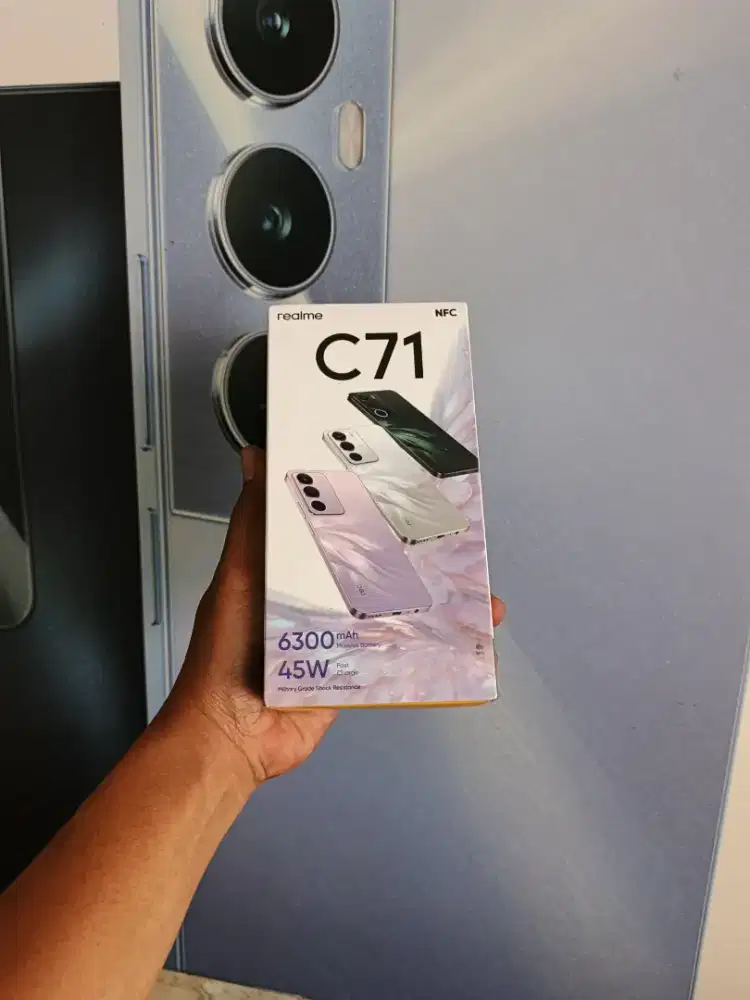 [ Fast respon WA ] Realme C71 8/128 Garansi resmi 1thn