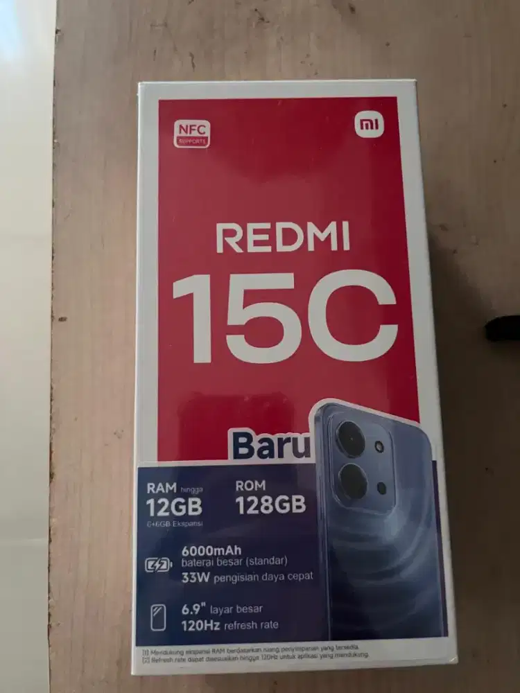 HP Xiaomi Redmi 15C 100% brand new masih segel