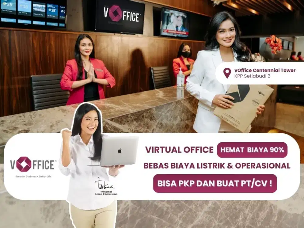SEWA KANTOR VIRTUAL PREMIUM KAWASAN SEMANGGI JAKARTA SELATAN