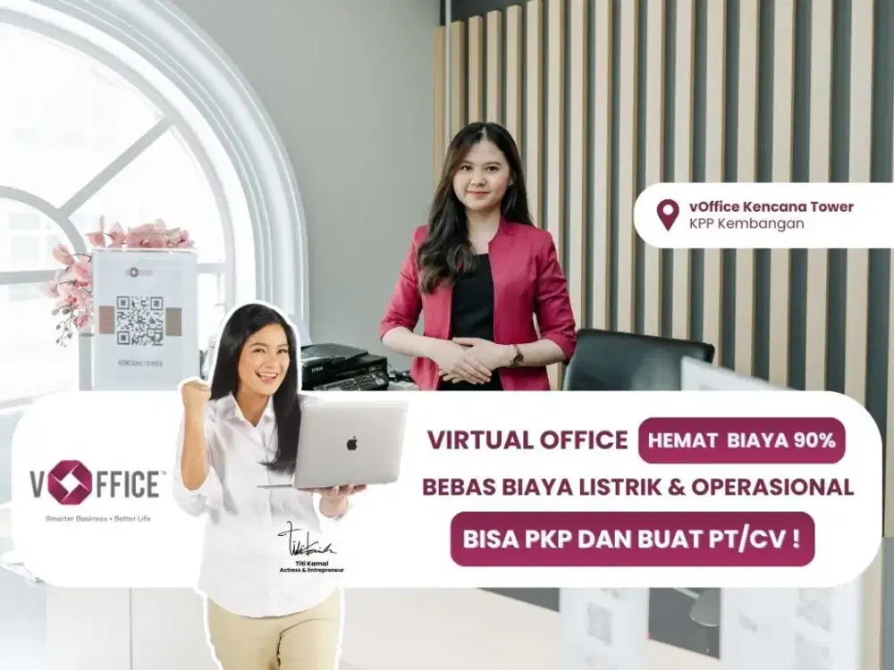 SEWA VIRTUAL OFFICE TAHUNAN AREA KEBON JERUK JAKARTA BARAT