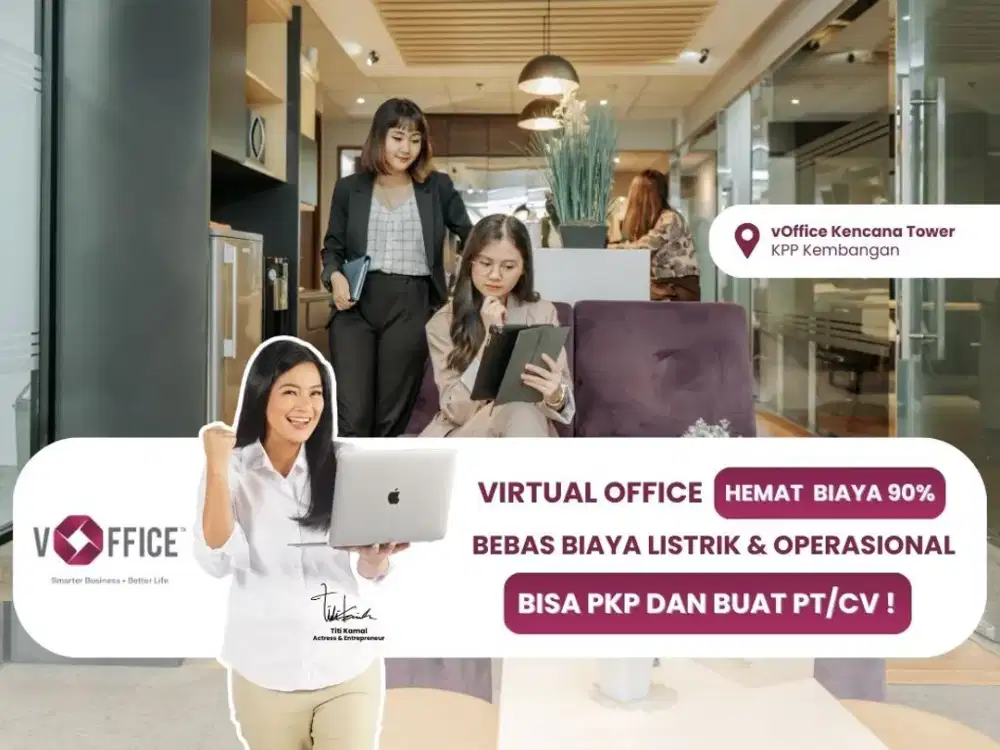 Sewa Kantor Virtual Office di Kencana Tower KPP Kembangan