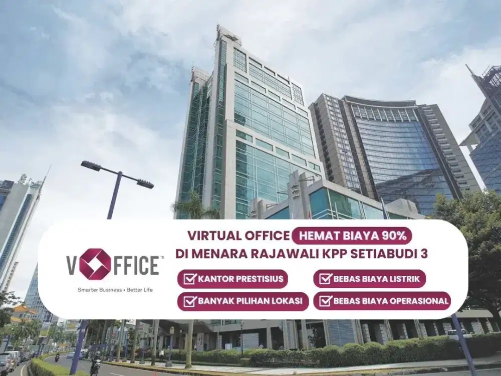 SEWA KANTOR VIRTUAL EKSKLUSIF MENARA RAJAWALI JAKARTA SELATAN