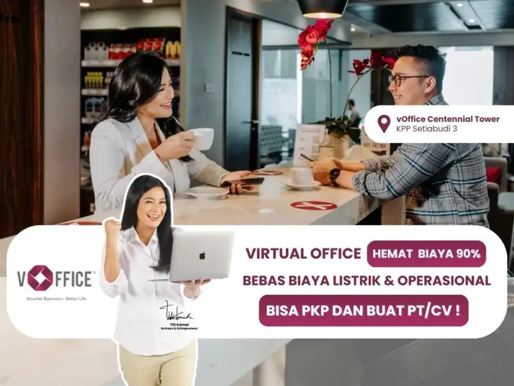 SEWA VIRTUAL OFFICE TAHUNAN KAWASAN SEMANGGI JAKARTA SELATAN