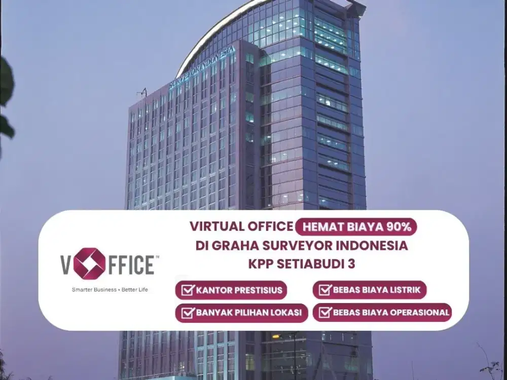 SEWA KANTOR VIRTUAL STRATEGIS KAWASAN SETIABUDI JAKARTA SELATAN