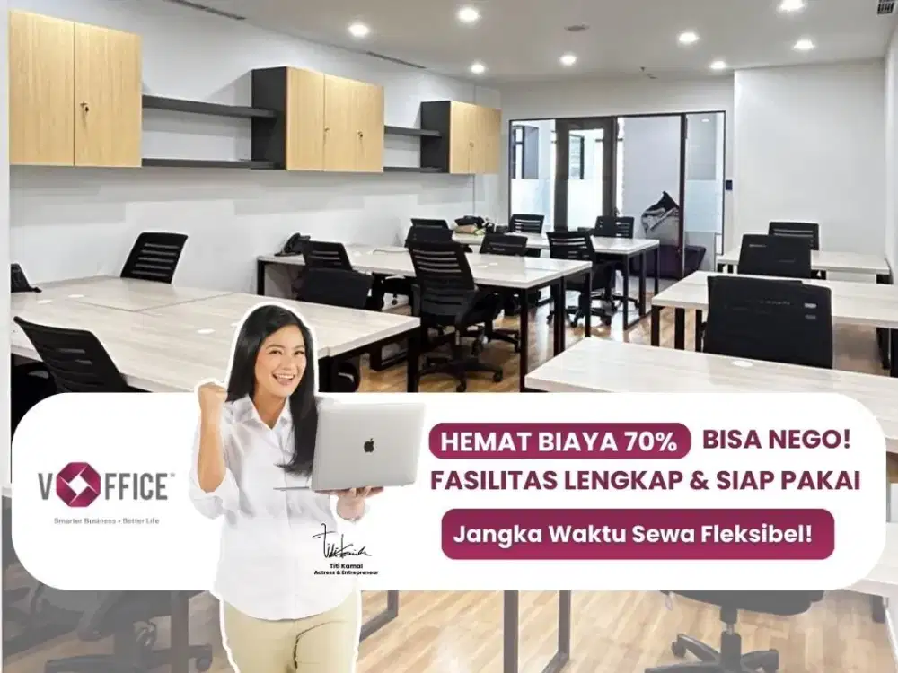 Sewa Kantor Bulanan Siap Huni di Sudirman 7.8 Jakarta Pusat