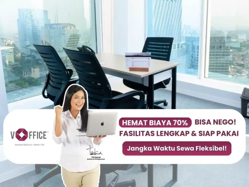 SEWA KANTOR FULLY FURNISHED AREA SEMANGGI JAKARTA SELATAN