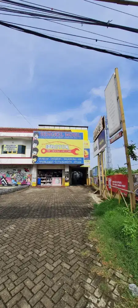 DIJUAL BENGKEL MOBIL DI JL RAYA INDUSTRI CIKARANG BEKASI FULL BANGUNAN