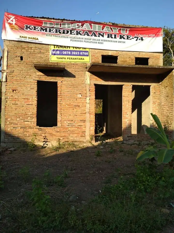 Dijual 2 Kapling Tanah dengan luas 100m dan 99m