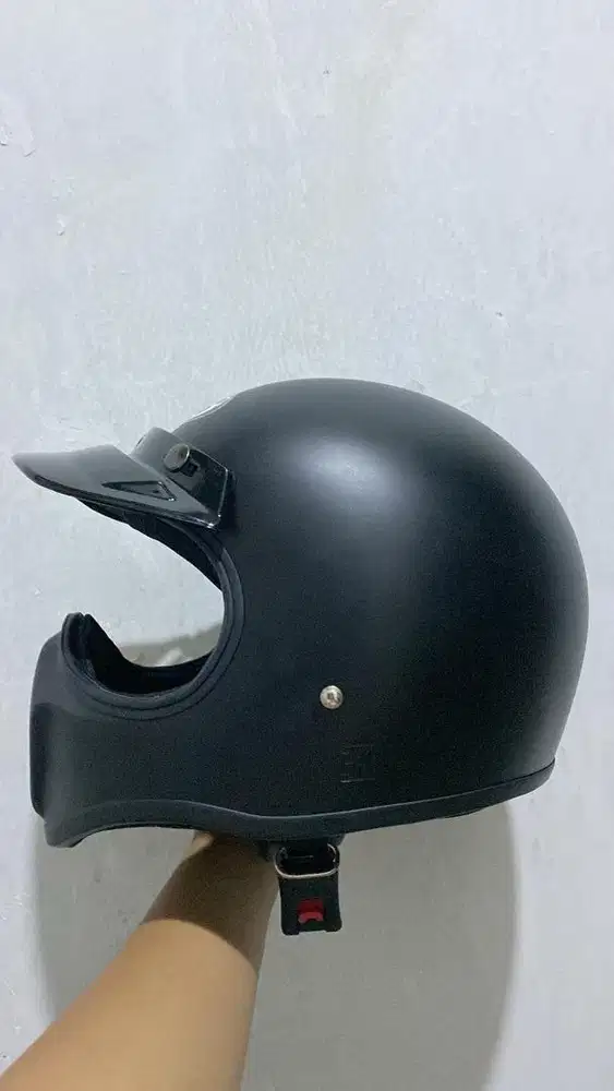 HBC CAKIL BLACK DOFF FREE GOGGLE || NEGOIN AJA