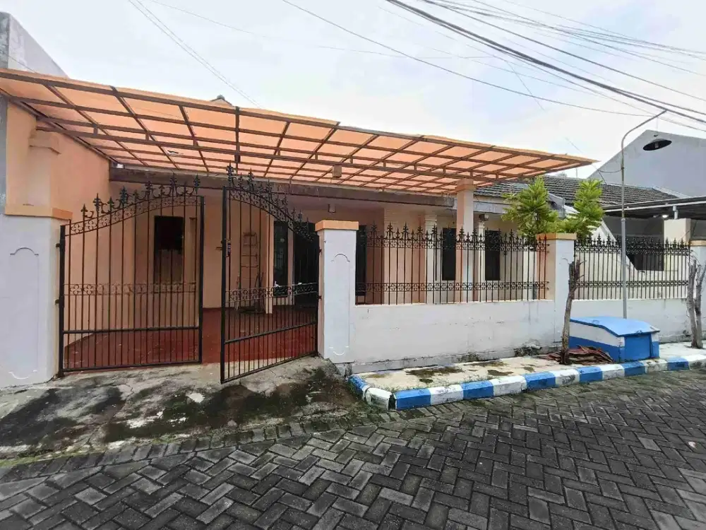 jual cepat murah rumah siap huni pondok Tjandra indah luas tanah 180m2, bangunan 1,5 lantai sudah galvalum. harga hanya 1M an