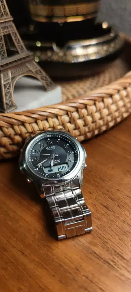 Jam Tangan Casio Lcw M100 lineage Solar Tough Wave Ceptor Mulus
