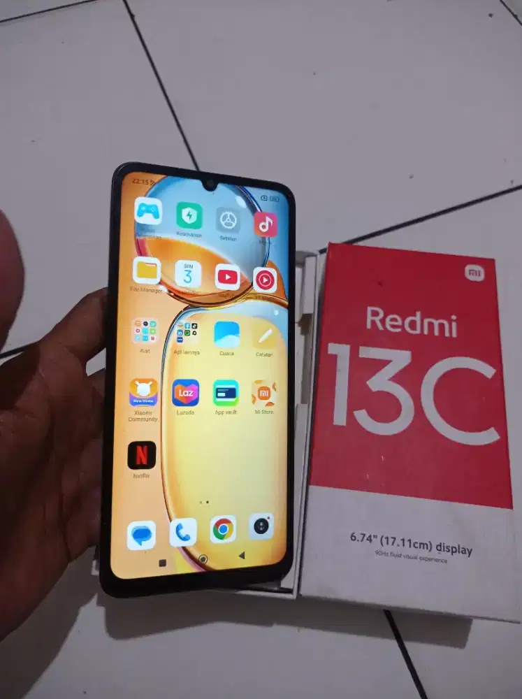 Redmi 13c lengkap 8/256