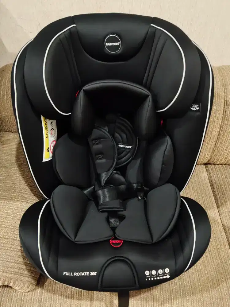 Carseat Car Seat Baby Bayi Mobil Babydoes 360 derajat full rotate