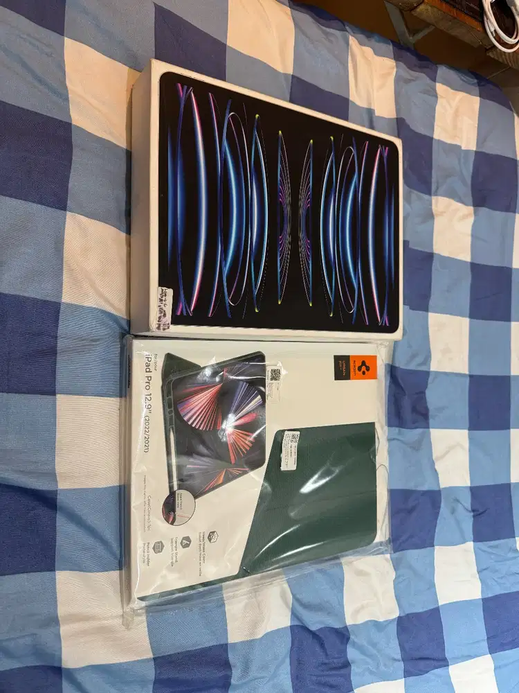 Ipad Pro M2 gen 6 12.9 inch 128gb resmi IBOX mulus space grey