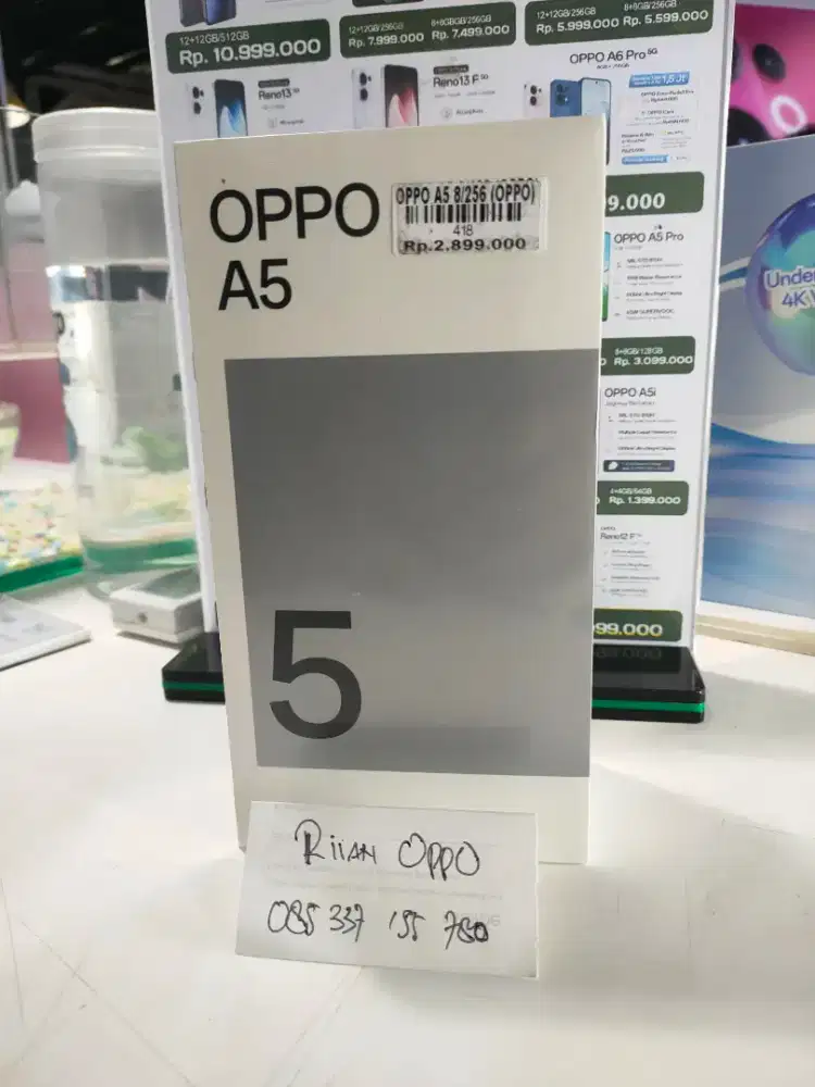 Oppo A5 8/256gb ATLANTIS DAHSYAT
