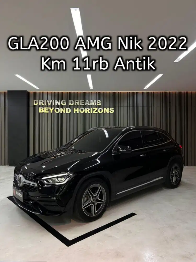 Mercedes Benz GLA200 AT 2022 Mercy GLA 200 Hitam B1793NZS Km11rb
