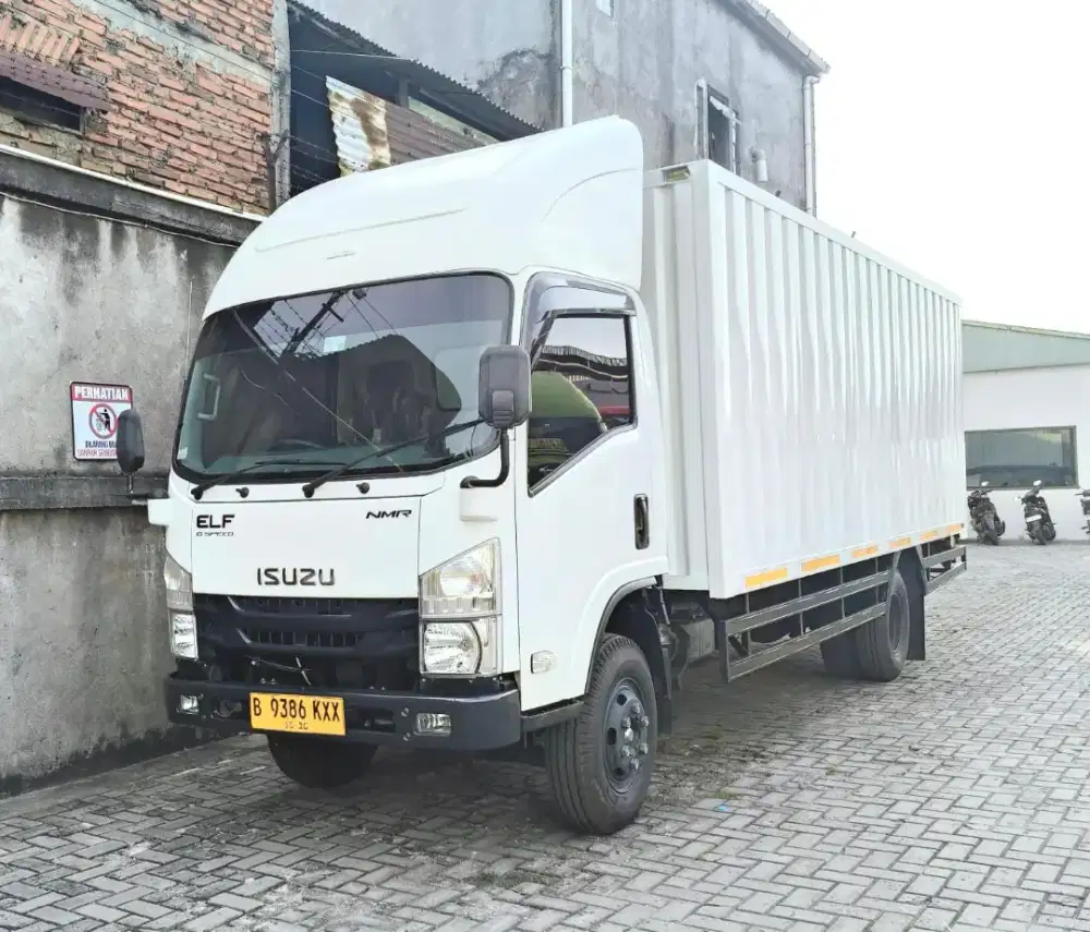 TERLANGKA MURAH bok 6m 2025 nik 2024 CDD LONG Isuzu elf NMR L box besi