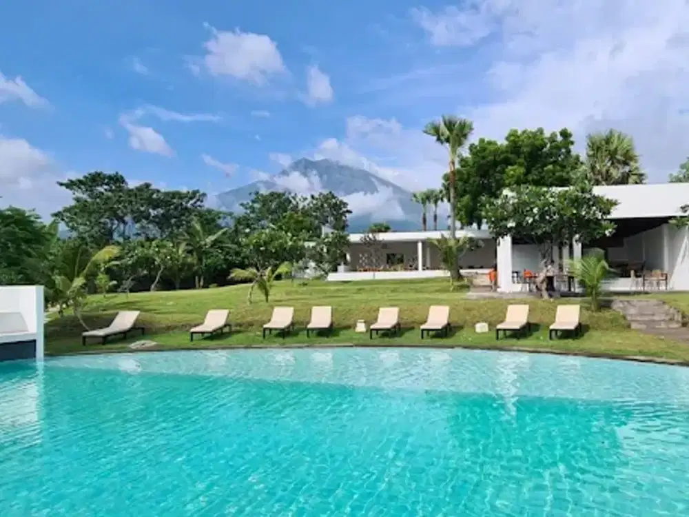 Freehold Resort, View Gn & Laut di Tulamben, Karangasem, Bali