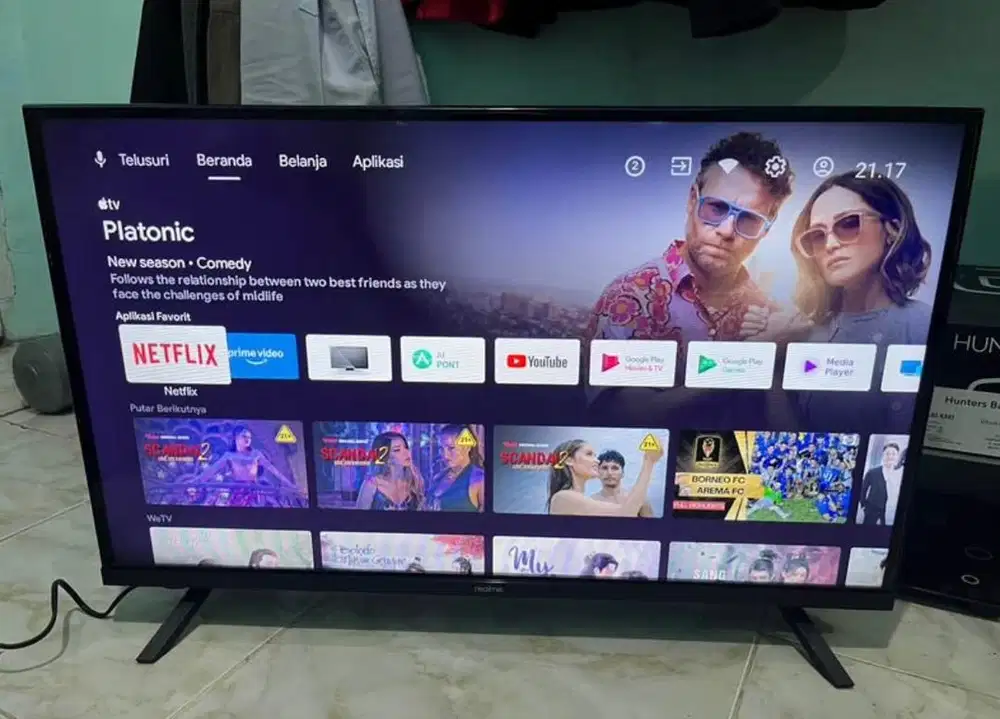 Tv led realme 32inch android smart digital