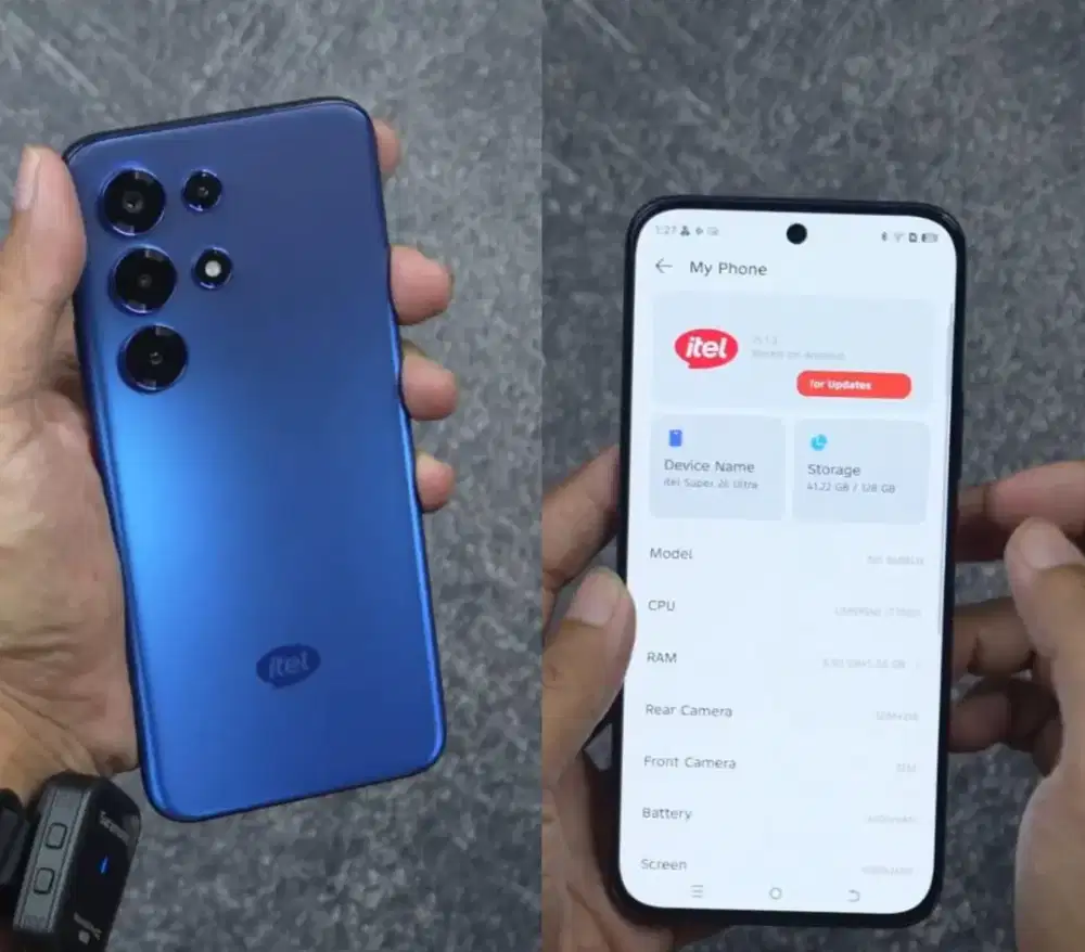 ITEL S26 ULTRA BLUE 8/128