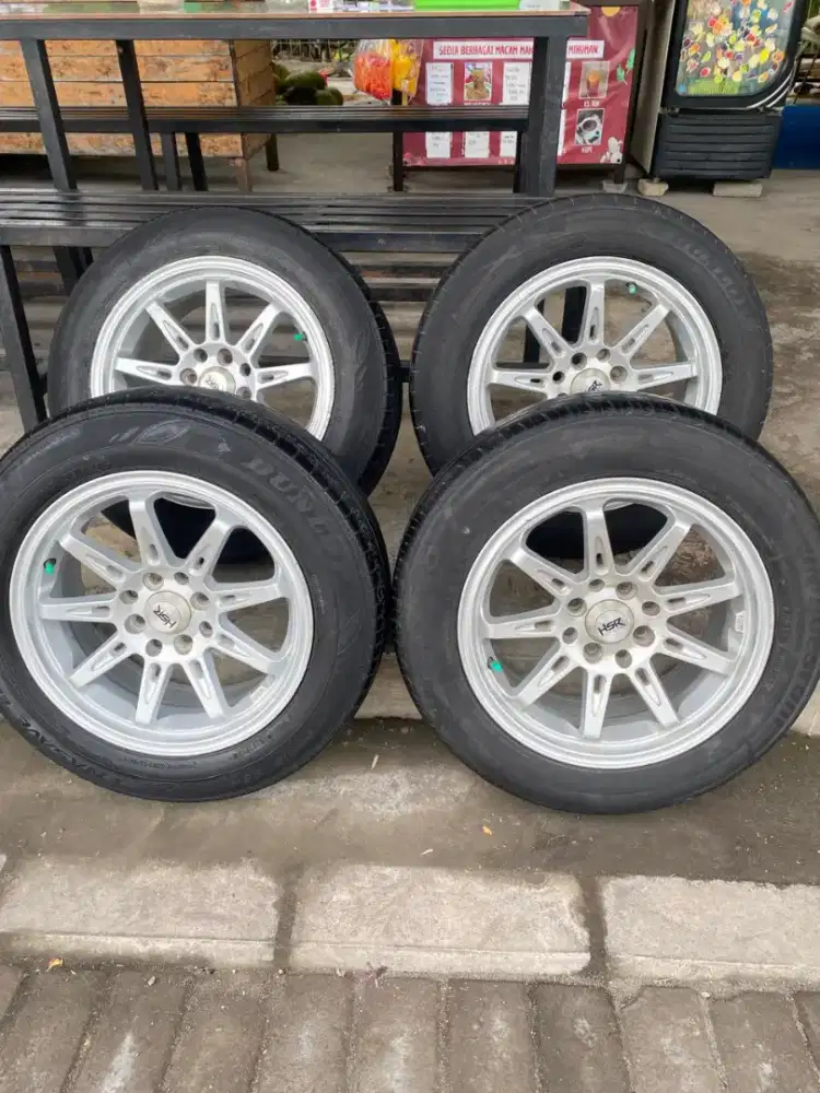 HSR R15 double pcd 4x100 4x114