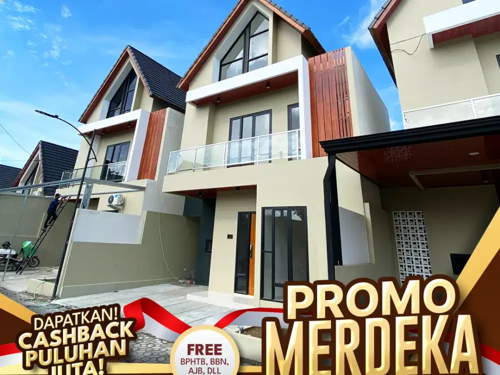 Rumah Mewah 2 Lantai Dekat Tol Palur di Bosstania Triyagan 2