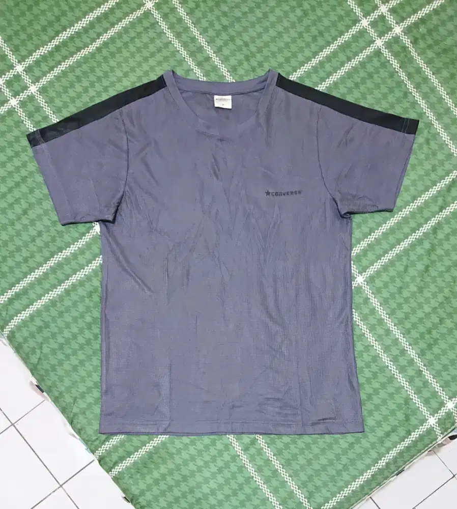 Kaos Olahraga Converse Underwear Abu Tua Jersey Size S/M