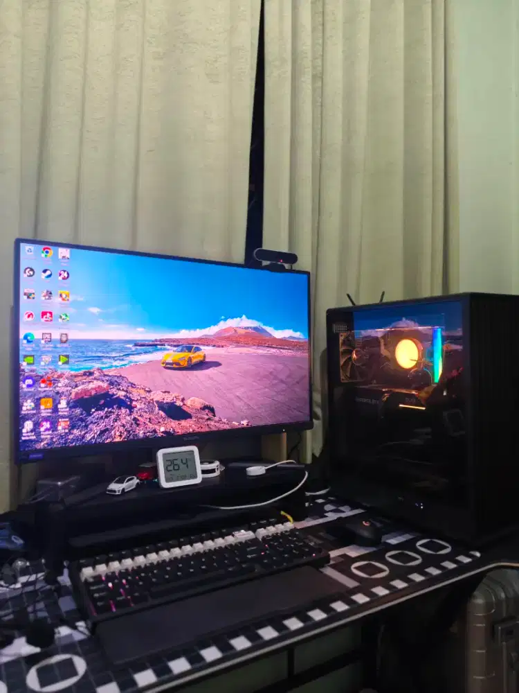 PC Gaming Ryzen 7 8700F + RTX 5060 + Monitor Xiaomi G Pro 27i