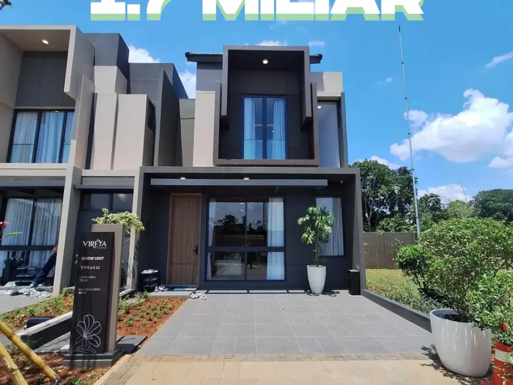 Rumah Strategis Mewah Asri Vireya BSD Tangerang