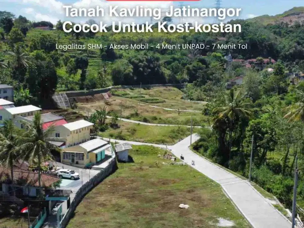 Tanah Jatinangor Investasi Kost