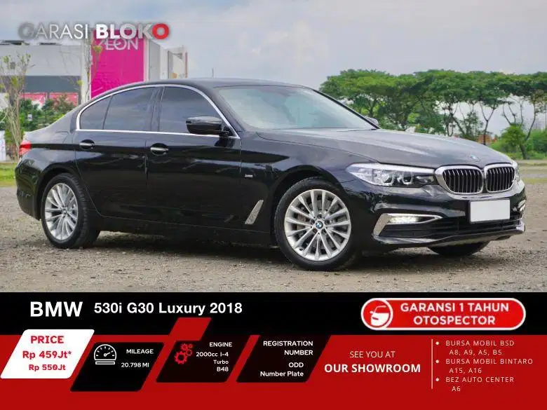 BMW 530i G30 Luxury B48 2018
