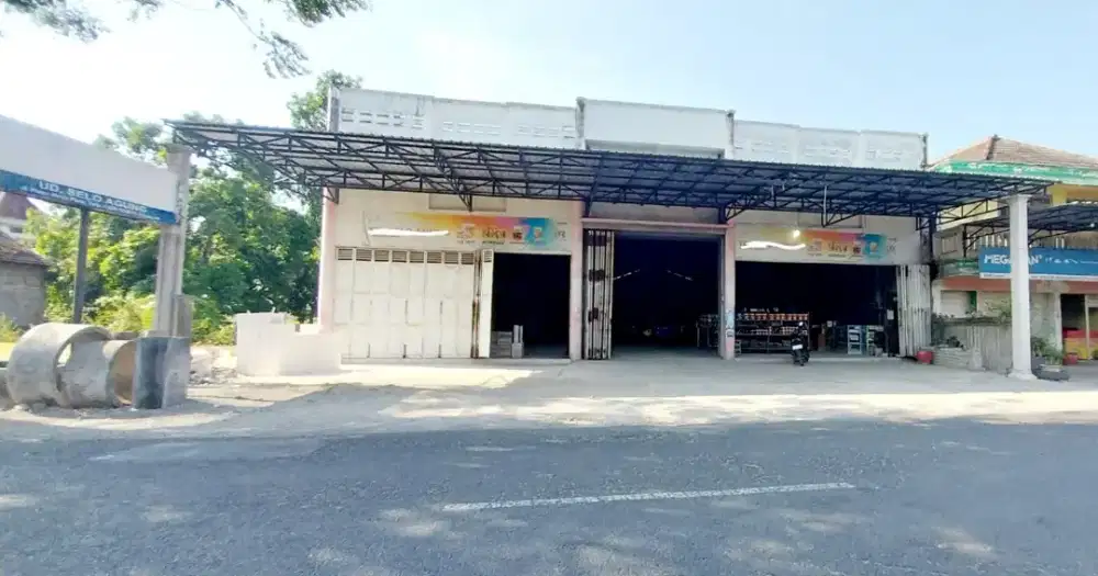 Dijual Gudang SHM di Nganjuk, Plosoharjo — Hadap Utara, 919m²