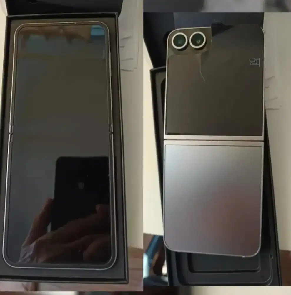 Samsung galaxy flip6 256gb mulusss pemakaian cewek