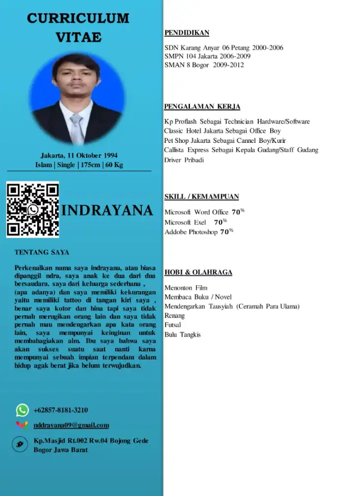 Mencari pekerjaan untuk menyambung hidup