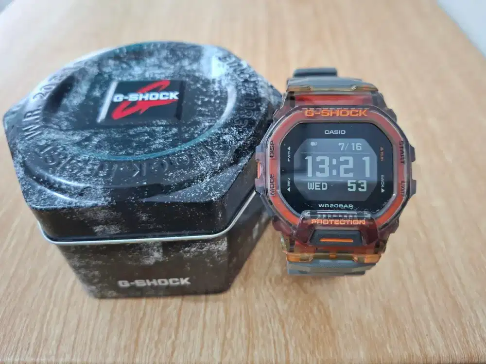 Jam Casio G-shock GBD-200SM Mulus no minus like new
